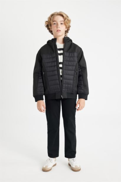 Boy Hooded Windproof Jacket