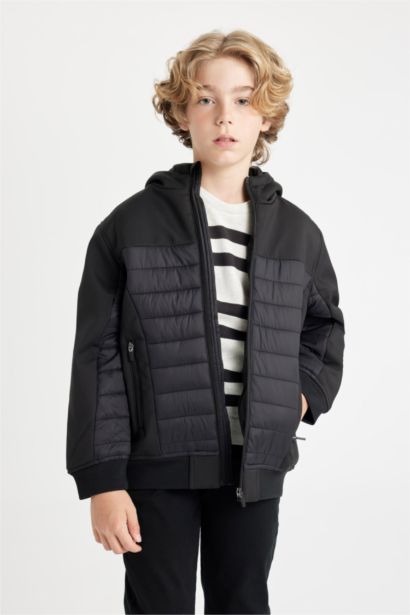 Boy Hooded Windproof Jacket