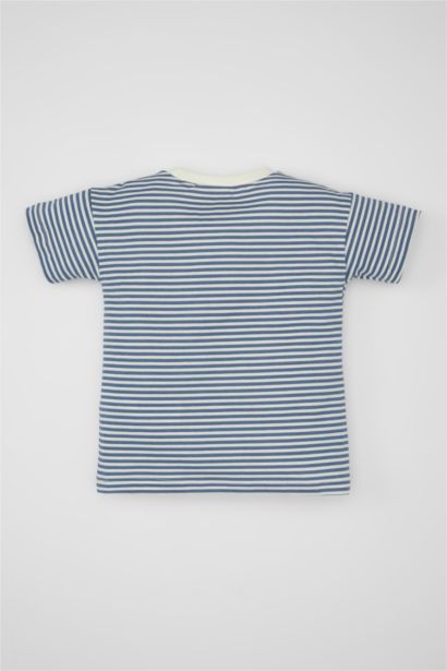 Baby Boy Regular Fit Vehicle Printed T-Shirt