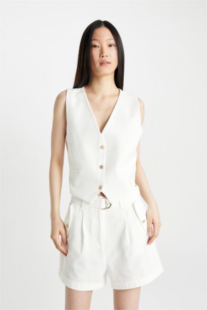 Crop V-Neck