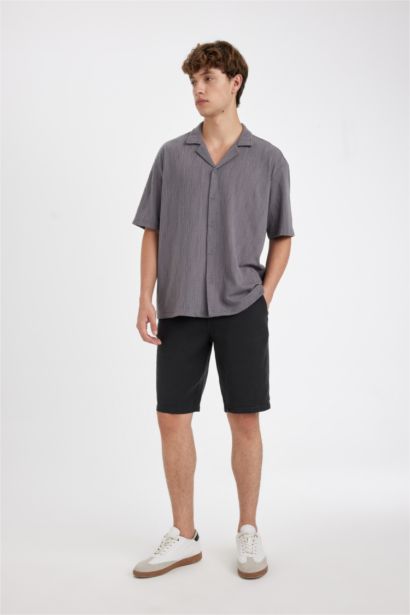Regular Fit Bermuda Shorts