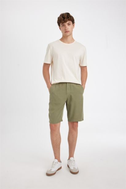 Regular Fit Bermuda Shorts