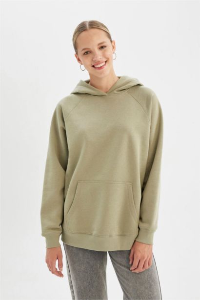 үлкен пішім бас киімді Свитер