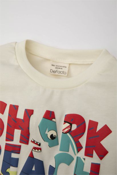 Baby Boy Printed Short Sleeve T-Shirt