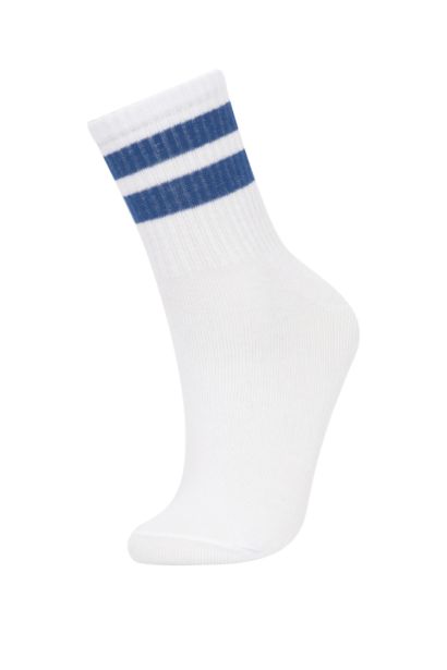 Длинные носки из хлопка для мальчиков, 5 пар, Школьная коллекция