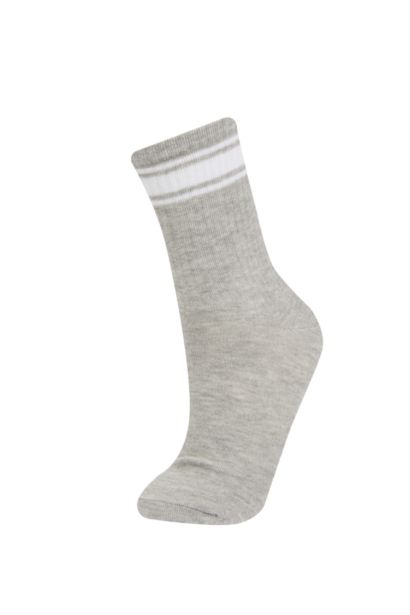 Lot de 3 paires de chaussettes longues en coton pour garçon