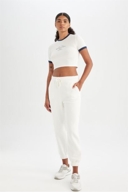 DeFactoFit NBA Brooklyn Nets Crop T-Shirt