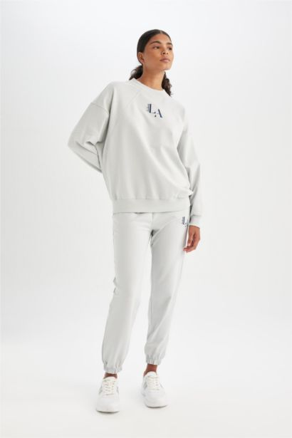 سروال سويت بانتس واسع برقبة مستديرة من لوس أنجلوس ليكرز