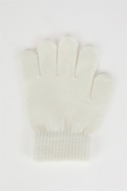Girl 2 Piece Knitted Gloves