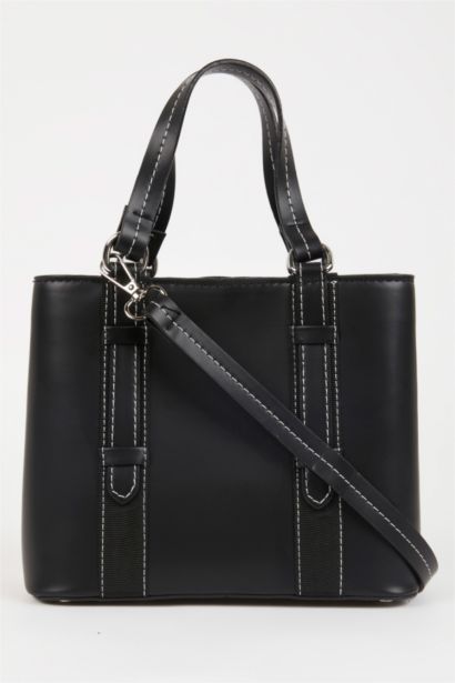 Faux Leather Hand Bag