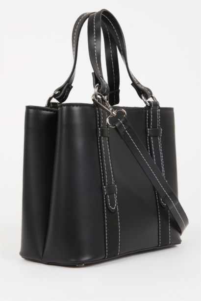 Faux Leather Hand Bag
