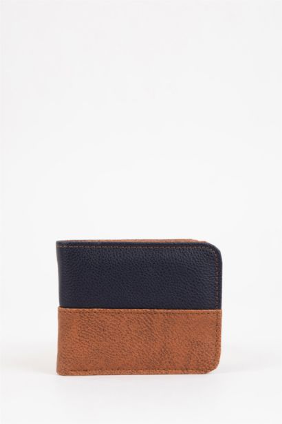 Man Faux Leather Wallets