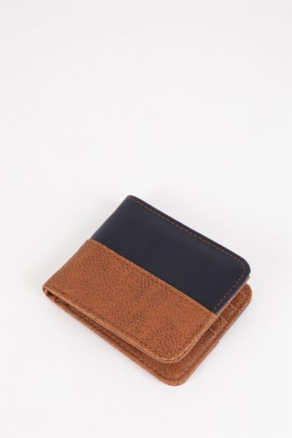 Man Faux Leather Wallets
