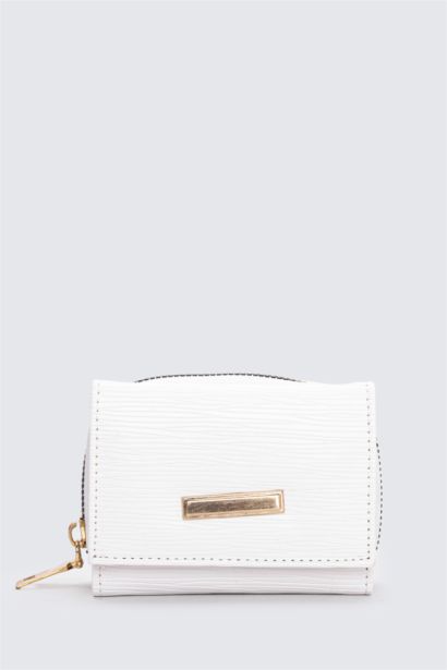 Woman Faux Leather Card Holder