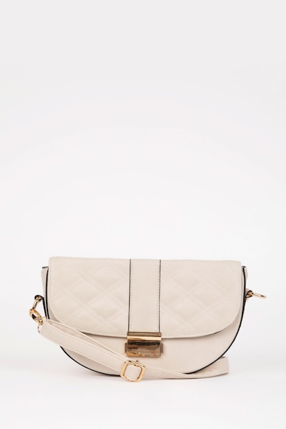 Faux Leather Crossbody Bag