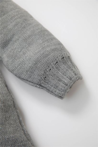 Baby Girl Half Turtleneck Long Sleeve Knitwear Dress