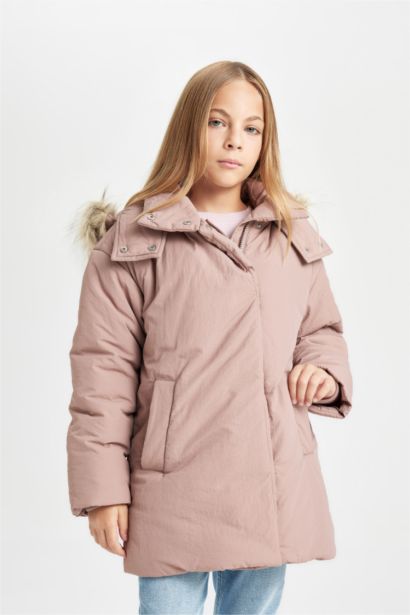 Қыздарға бас киімді Пальто