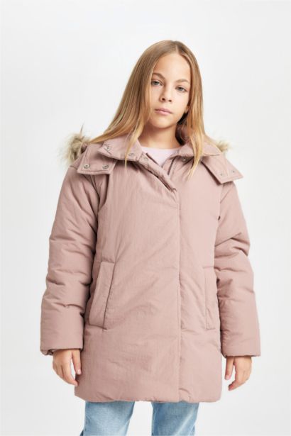 Қыздарға бас киімді Пальто