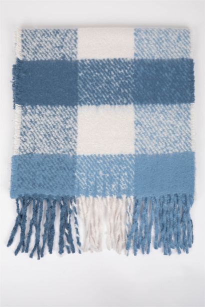 Erkek Çocuk Kareli Atkı