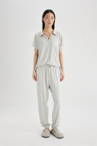 Regular Fit 2 Piece Viscose Set