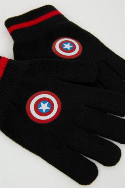 Erkek Çocuk Marvel Baskılı Triko Eldiven