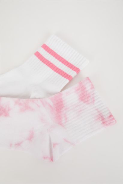 Woman 2 Piece Cotton Socks