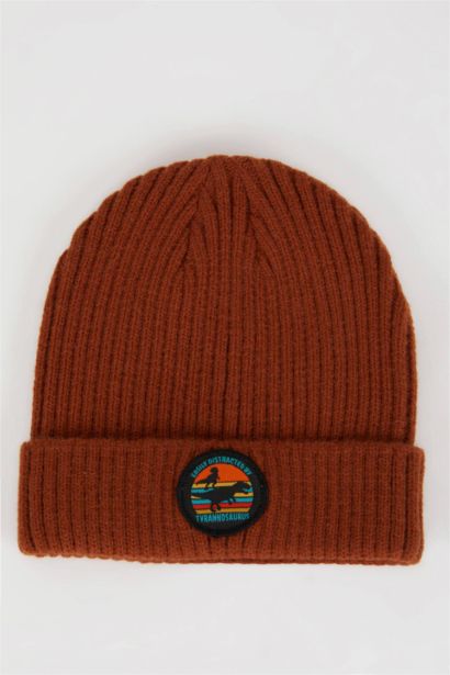 Bonnet en tricot côtelé pour garçon