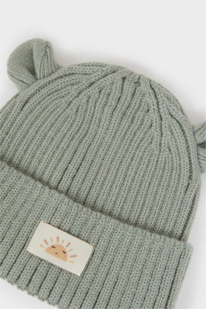 Baby Boy Knitted Beanie