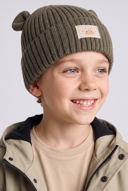 Baby Boy Knit with Ears Beanie
