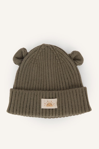 Baby Boy Knit with Ears Beanie