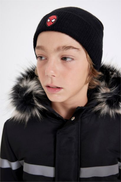 Boy Marvel Spiderman Knitted Beanie