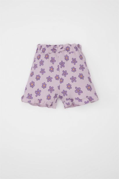 Baby Girl Floral Waffle 2 Piece Set