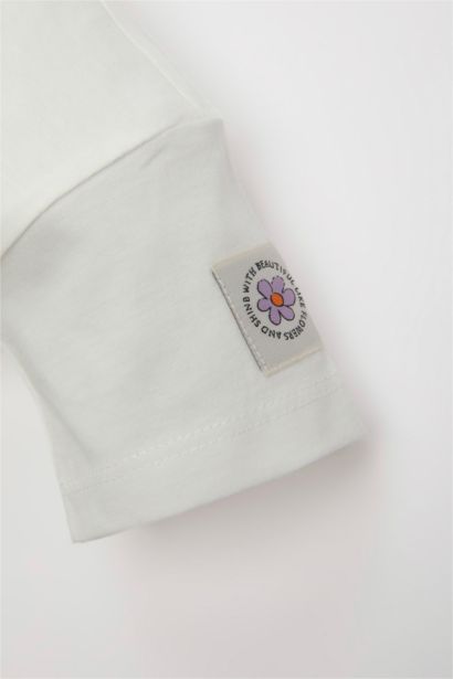 Baby Girl Floral Waffle 2 Piece Set