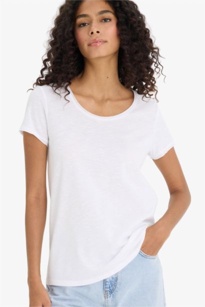 Regular Fit Crew Neck Short Sleeve T-Shirt