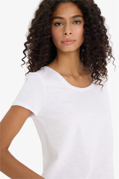 Regular Fit Crew Neck Short Sleeve T-Shirt