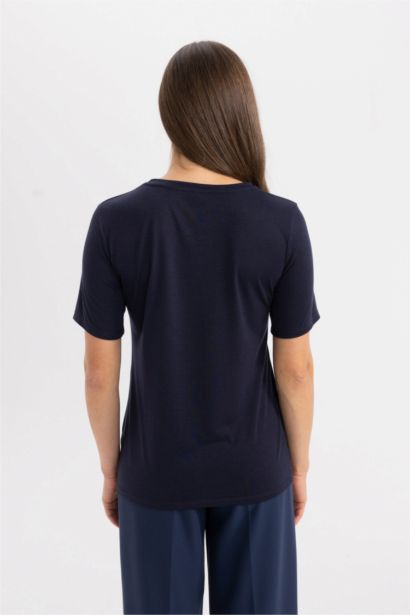 Regular Fit Crew Neck Short Sleeve T-Shirt