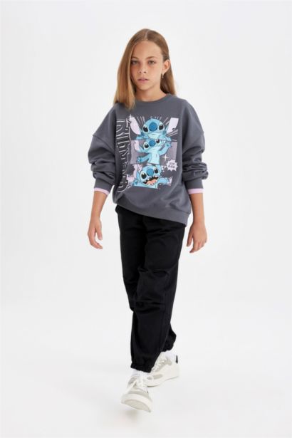 Girl Parachute Cotton Trousers