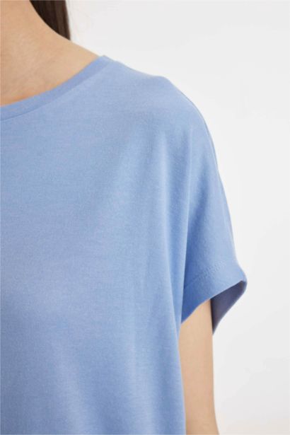 Crew Neck Modal Short Sleeve T-Shirt