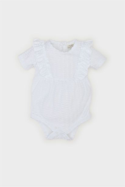 Baby Girl Short Sleeve Short Sleeve Snap Body