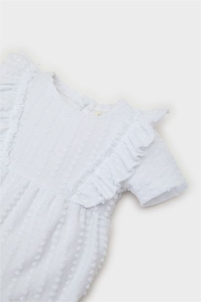 Baby Girl Short Sleeve Short Sleeve Snap Body