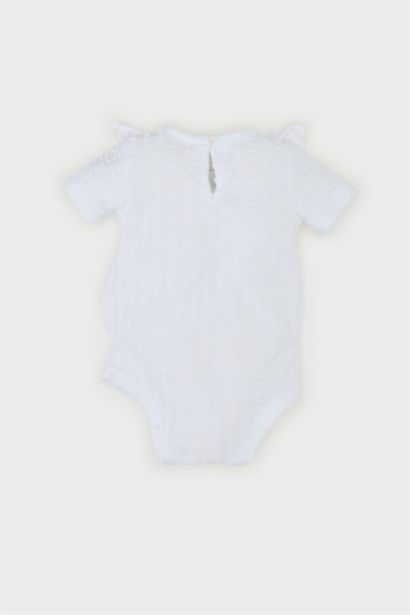 Baby Girl Short Sleeve Short Sleeve Snap Body