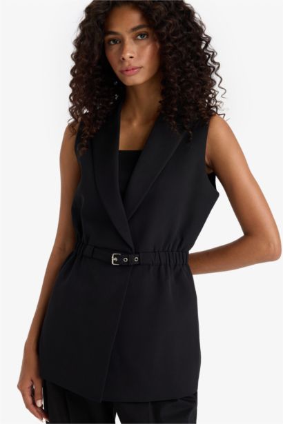 Gilet Blazer à coupe ajustée