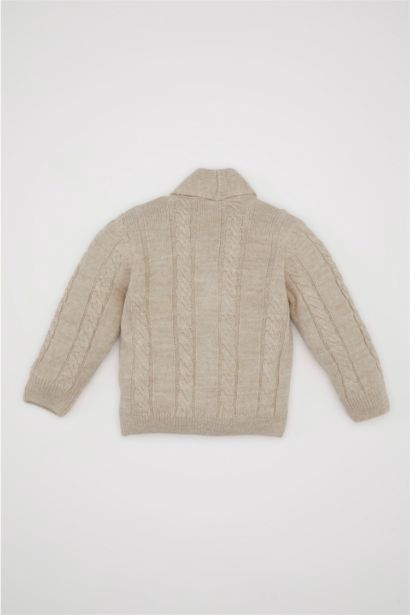 Кардиган базовый на пуговицах для малышей мальчиков