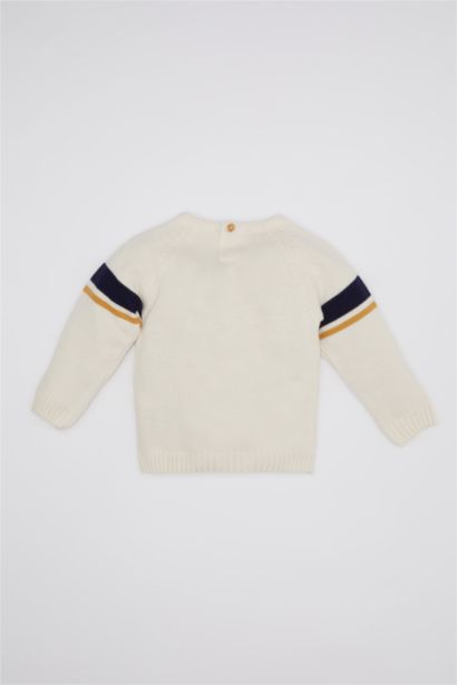 Baby Boy Printed Knitted Pullover