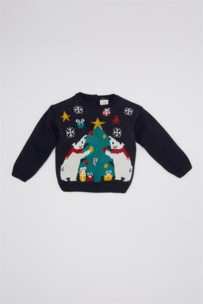 Baby Boy Christmas Themed Pullover