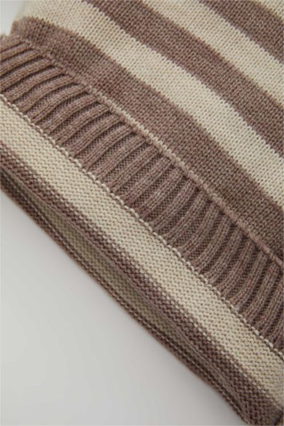 Baby Boy Regular Fit Striped Pullover