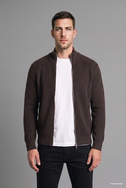 Standard Fit Knitwear Cardigan