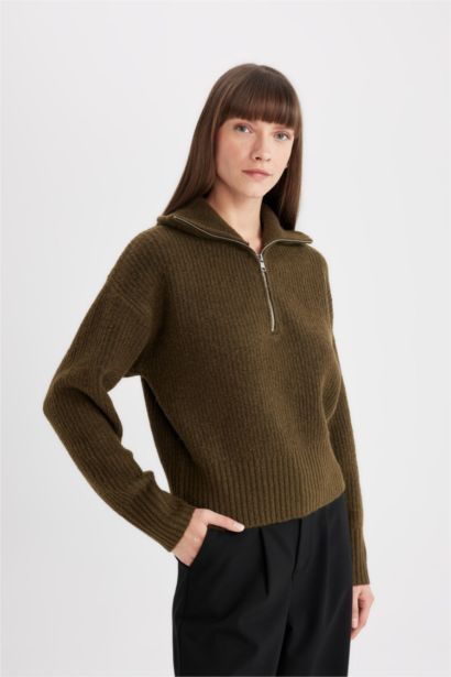 релакс пішімі жартылай найзағай selanoıke Пулловер