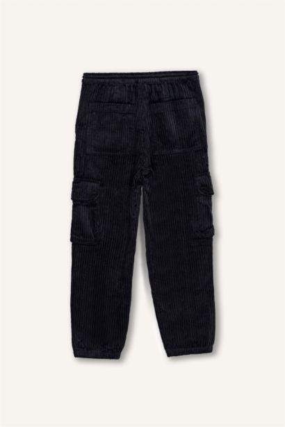 Boy Velvet Cargo Joggers