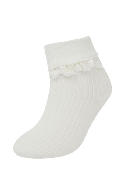 Baby Girl Seamless 3 Piece Cotton Long Socks